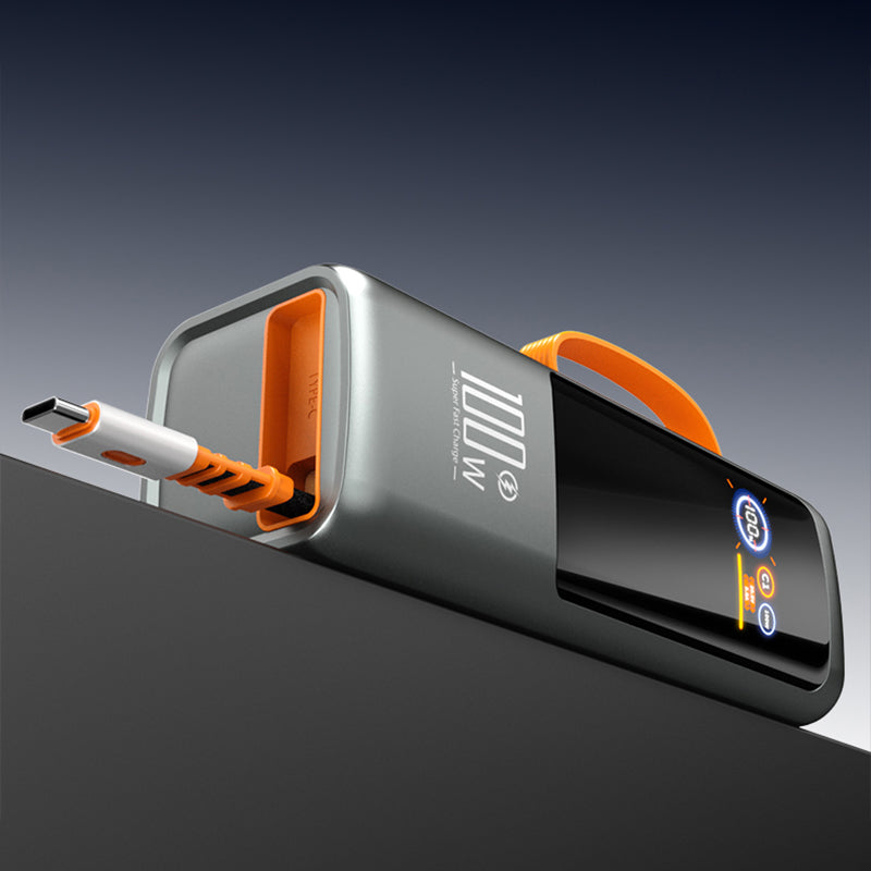 New Year upgrade to your charging — 100W Super Fast charging 25000mAh Power Bank