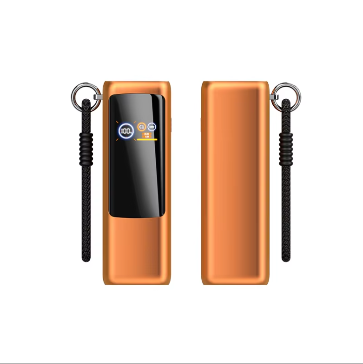 Creative 100W Super Fast Charging Digital Display Power Bank 25000mAh Built-in Cable Lanyard Design Portable Charger PB221