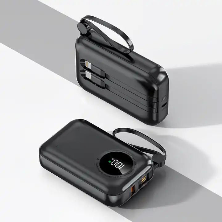 UUTEK PB183 10000mah power banks power station built-in cable power bank 22.5W super fast charging