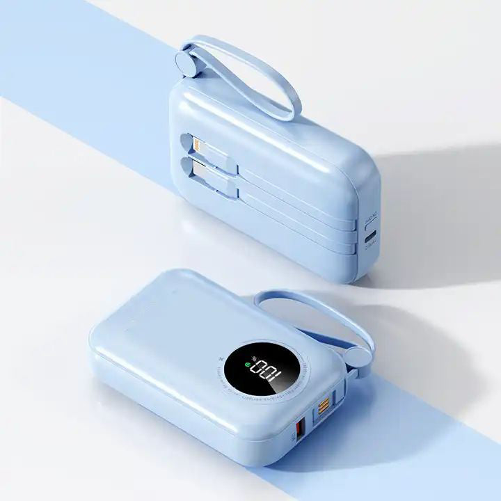 UUTEK PB183 10000mah power banks power station built-in cable power bank 22.5W super fast charging