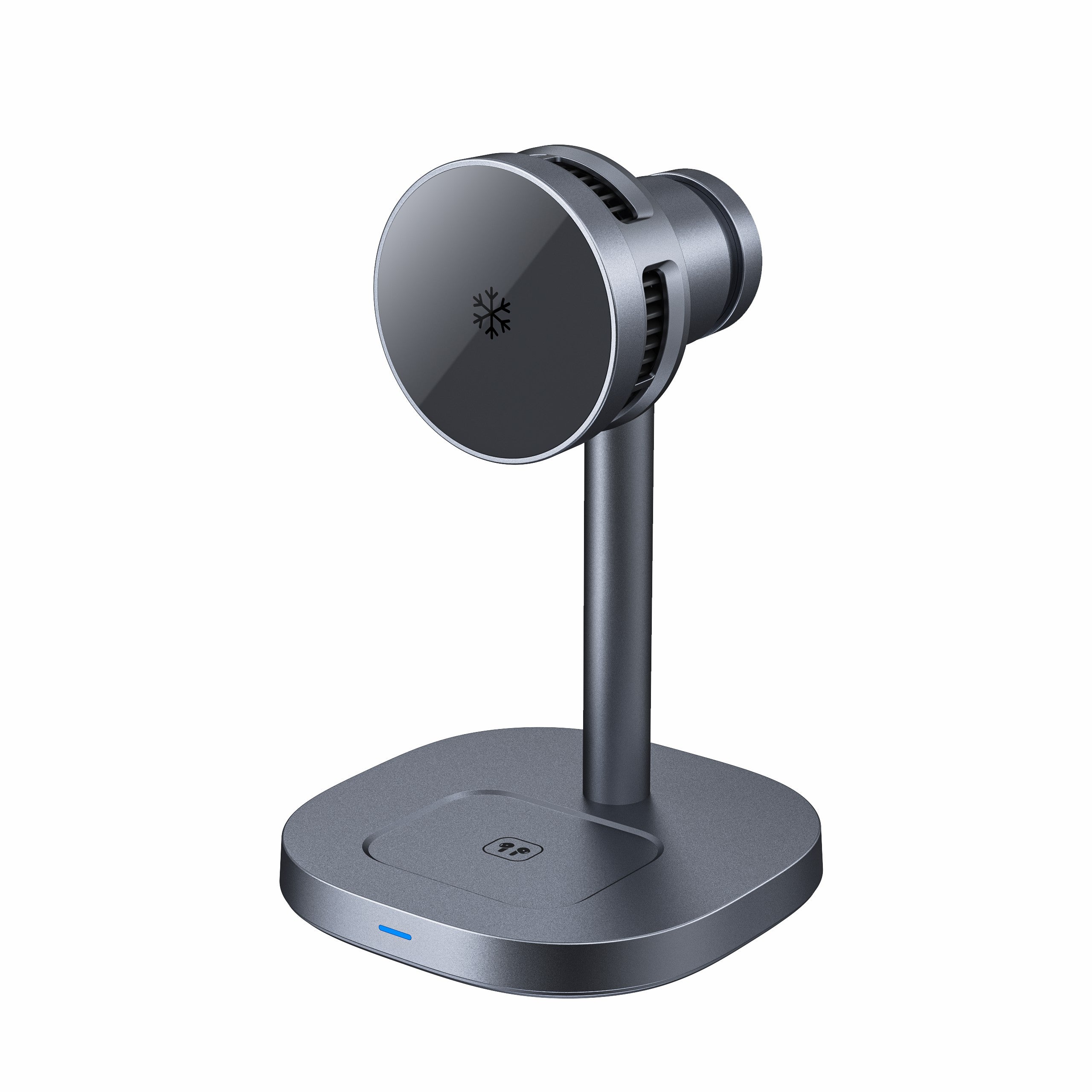 2025 Innovative Products TEC Semiconductor Cooling Desktop Wireless Charging Station Foldable Magnetic 3in1 Wireless Charger W98