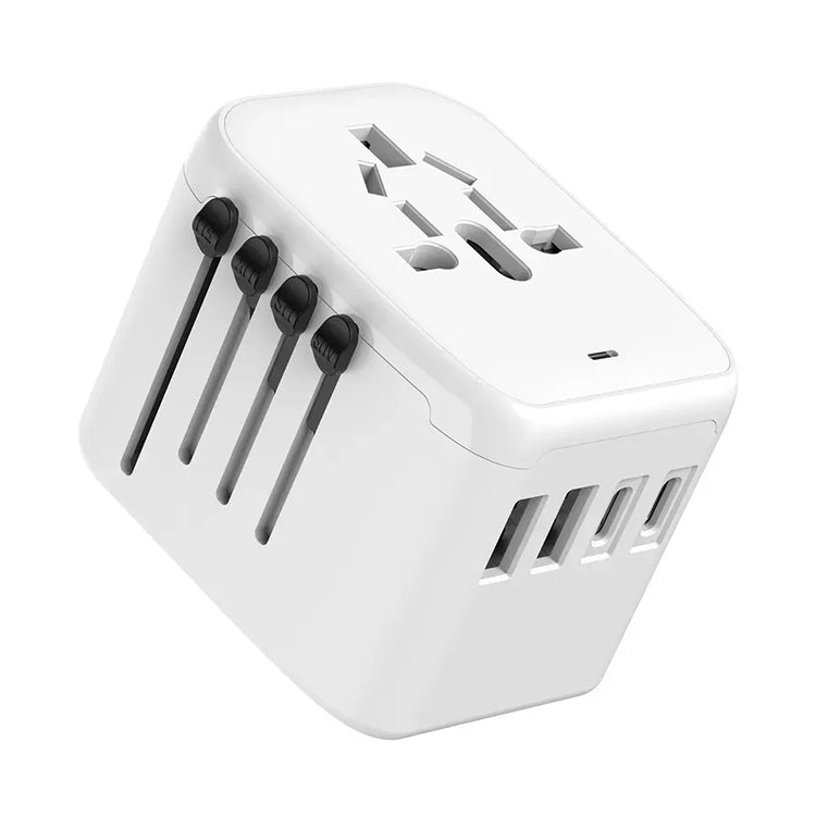 UUTEK i20-U 2025 New Multifunctional 4-in-1 Power Adapter Universal AU/US/UK/EU Standards Wall Plug Charger PD 20W Fast Charging