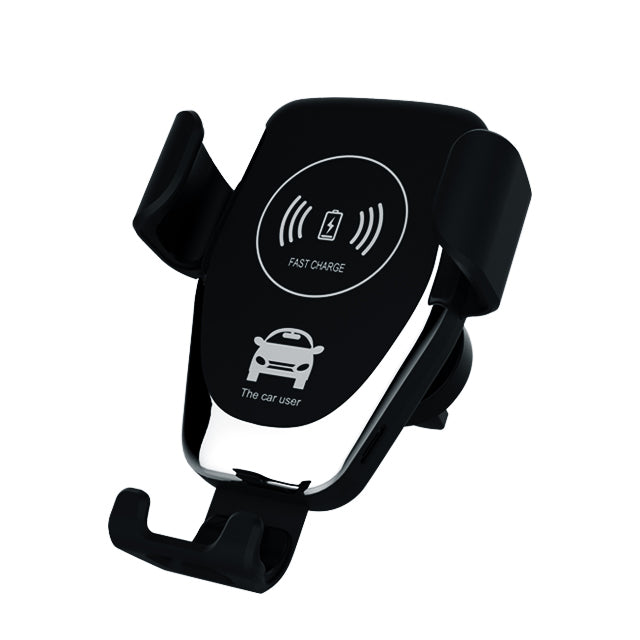 UUTEK Q12 clip car phone holder with 15w wireless charger wireless car charger