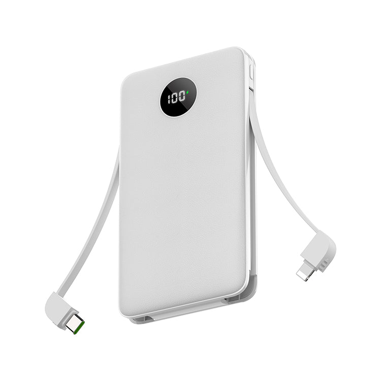 UUTEK RSQ3-L 22.5W Super fast charging  power bank with built-in cables.