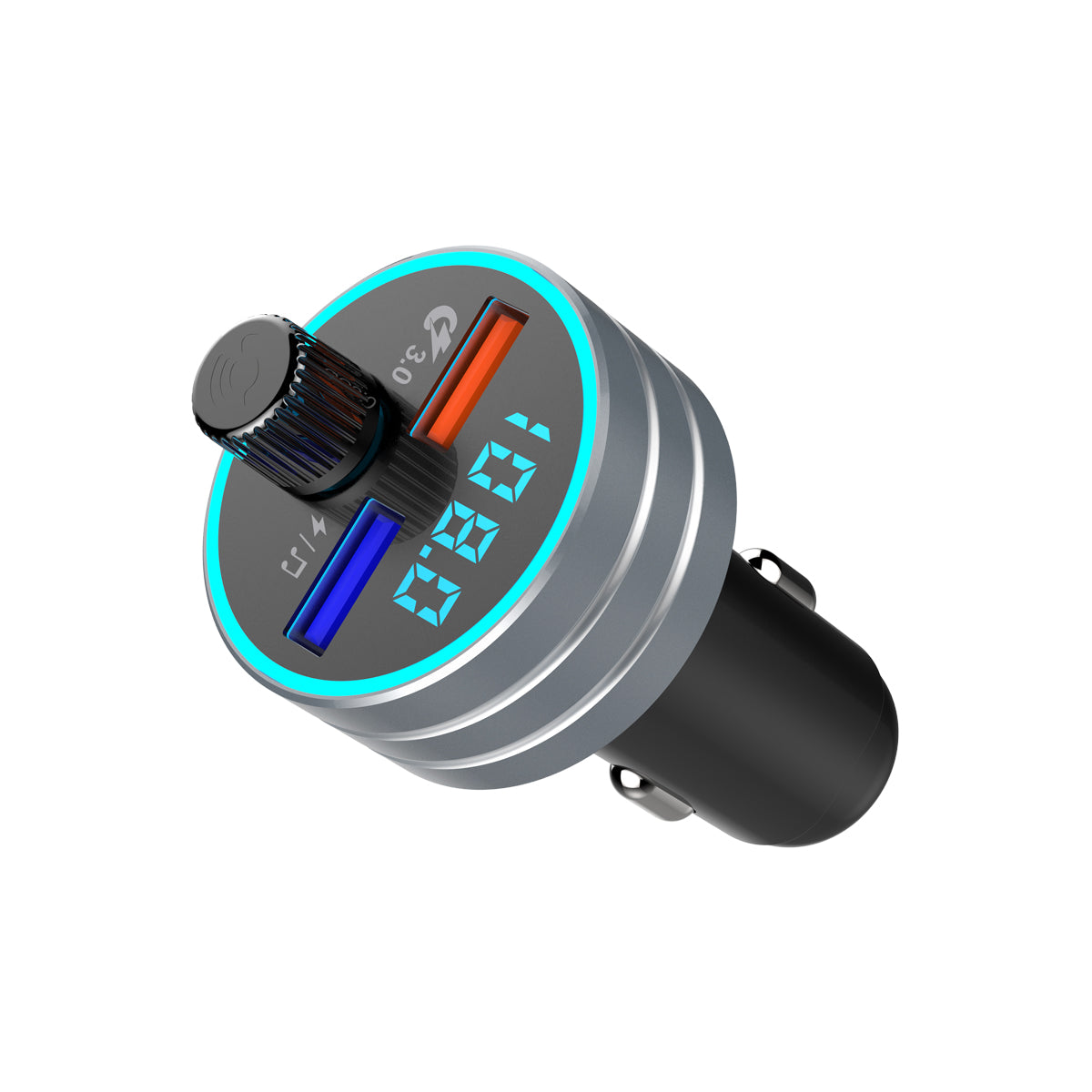 UUTEK RS-685 QC3.0 fast car charger dual USB fast and safe charging