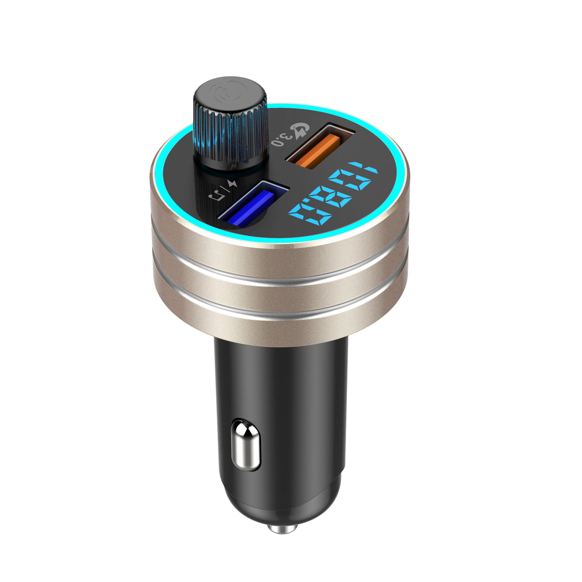 UUTEK RS-685 QC3.0 fast car charger dual USB fast and safe charging