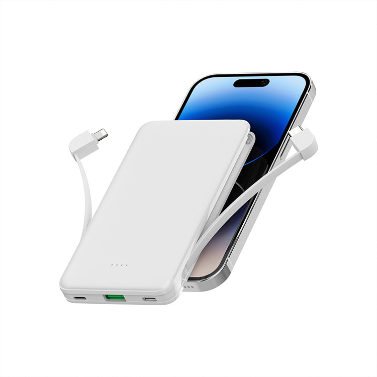 UUTEK RSQ3-S 2023 new product with cable power bank 10000mAh portable charger 20W fast charger for iPhone