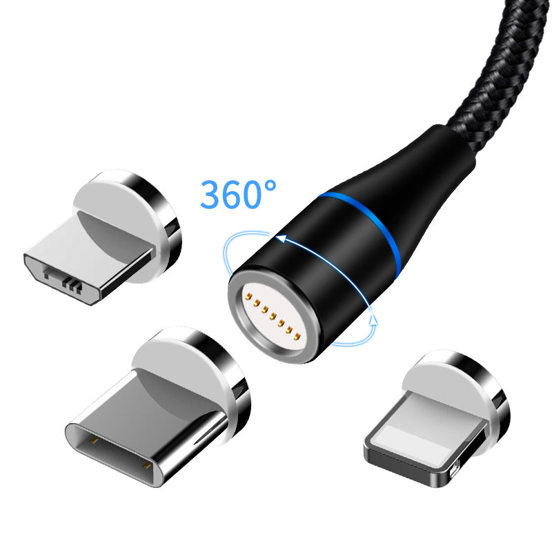 UUTEK RSZ7 Top3 18W Quick Charge 3.0 Magnetic 3in1 data cable