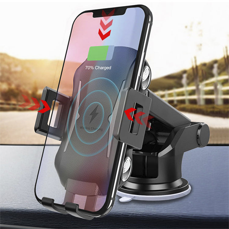 UUTEK C20 top2 15W Wireless Car Charger Automatic Induction phone Holder Qi Wireless Car Charger with Holder