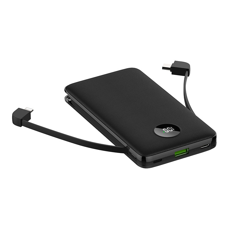 UUTEK RSQ3-L 22.5W Super fast charging  power bank with built-in cables.