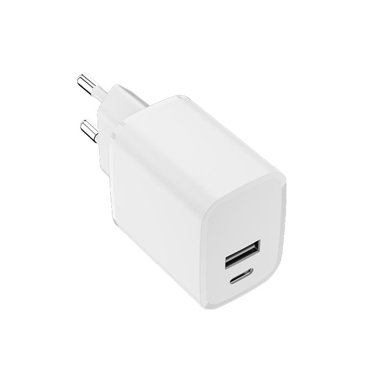 30W GaN Quick Charger, 2 Port Adapter, USB C Charger for iPad Pro, iPhone 13/12/11, Galaxy/Note, Pixel, etc.travel charger.travel charger